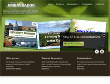 Tablet Screenshot of ambassador.maca.org